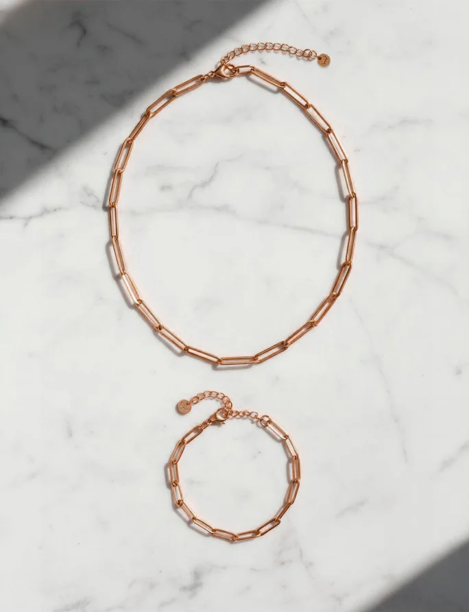 Ogrlica Isel Rose Gold