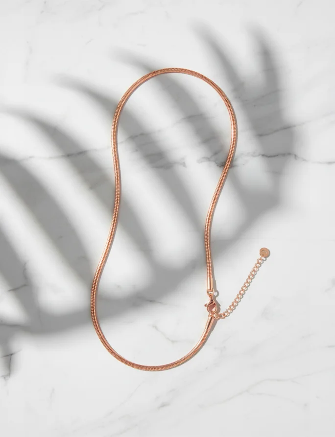 Ogrlica Olen Rose Gold