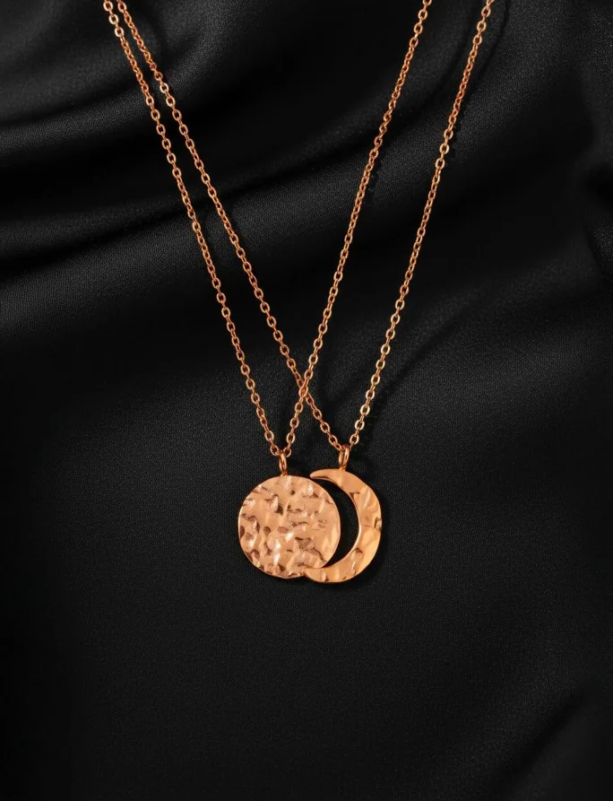 Ogrlica Lunara Rose Gold