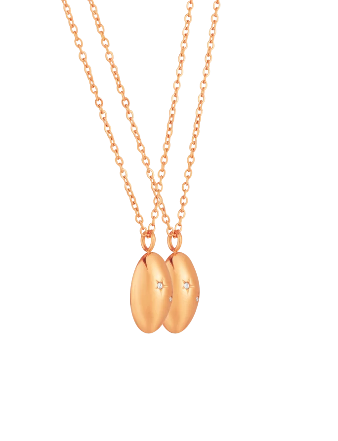 Ogrlica Auremi Rose Gold