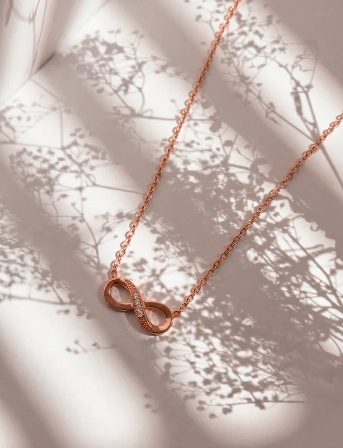 Ogrlica Enso Rose Gold