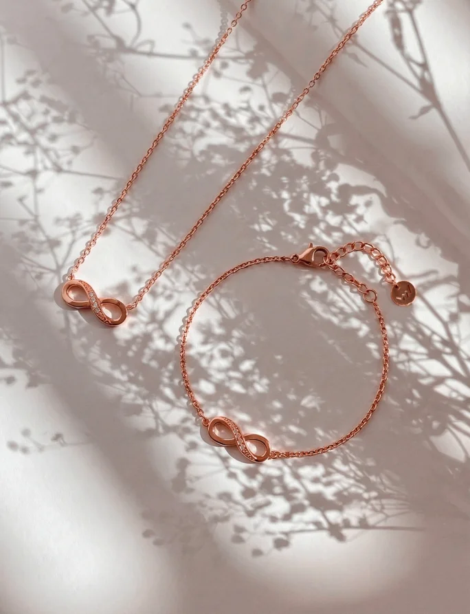 Zapestnica Enso Rose Gold