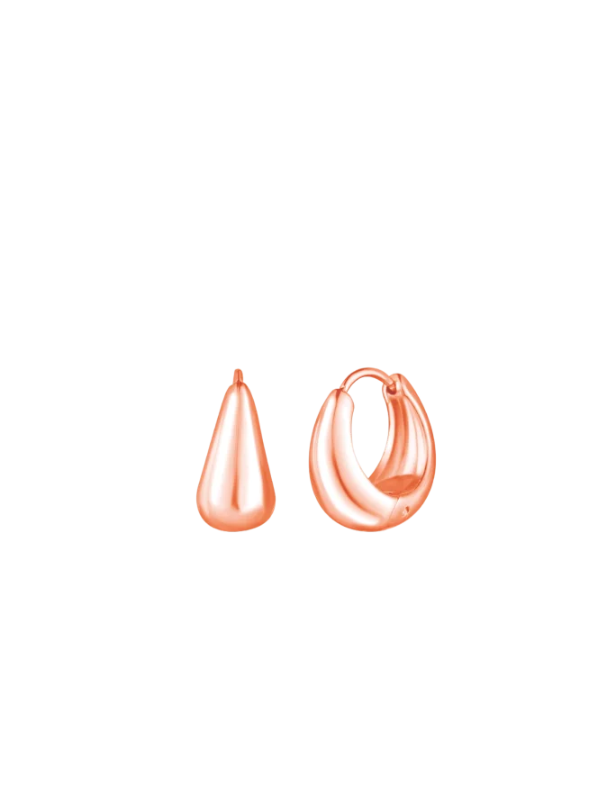 Uhani Ringela Rose Gold