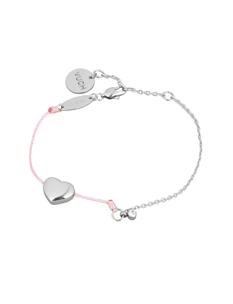 Zapestnica Shiny Heart Pink