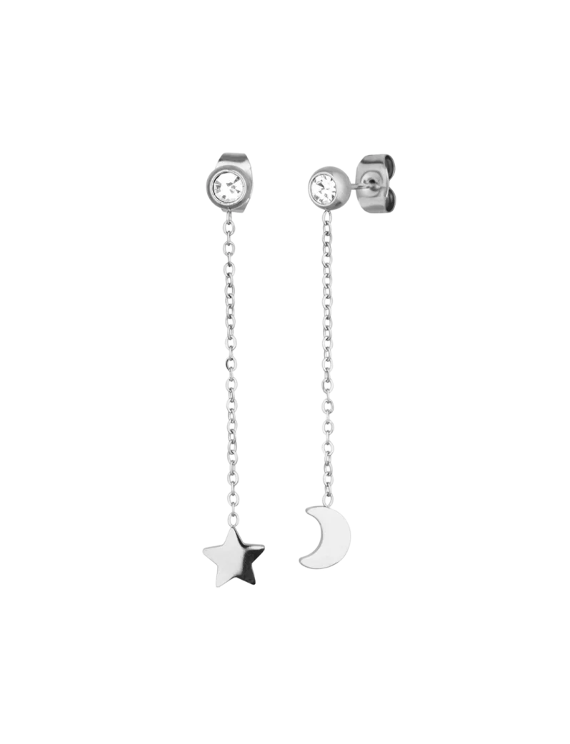 Uhani Infinity Silver