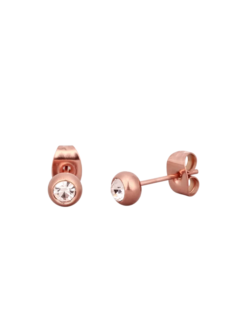 Uhani Gem Rose Gold