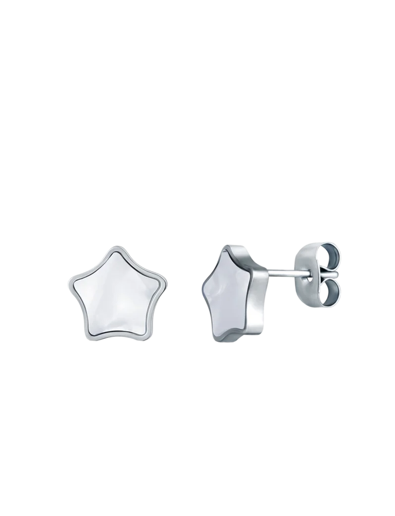 Uhani Moore Silver