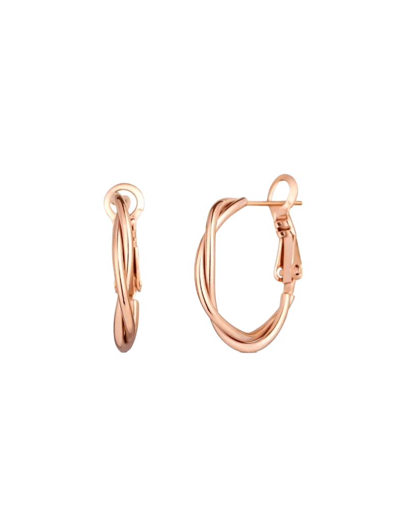 Uhani Aster Rose Gold