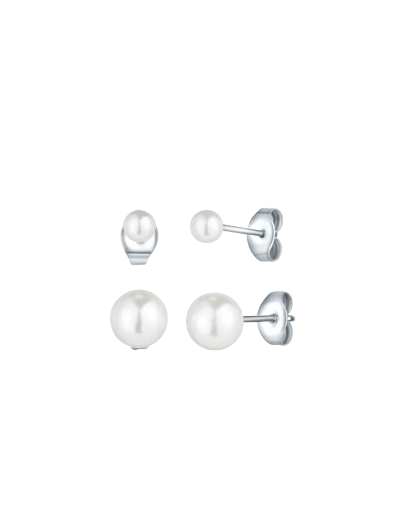 Uhani Kruwen Silver