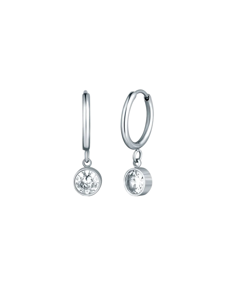Uhani Vrigia Silver