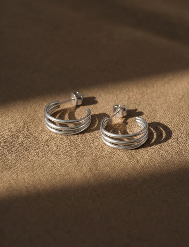 Uhani Elegy Silver