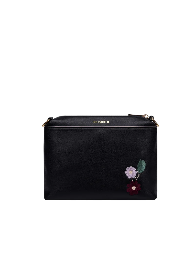 Coalie Flowers Black