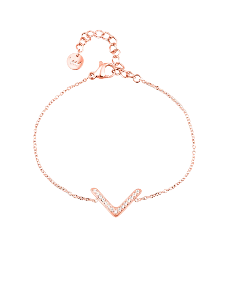 Zapestnica Amelora Rose Gold