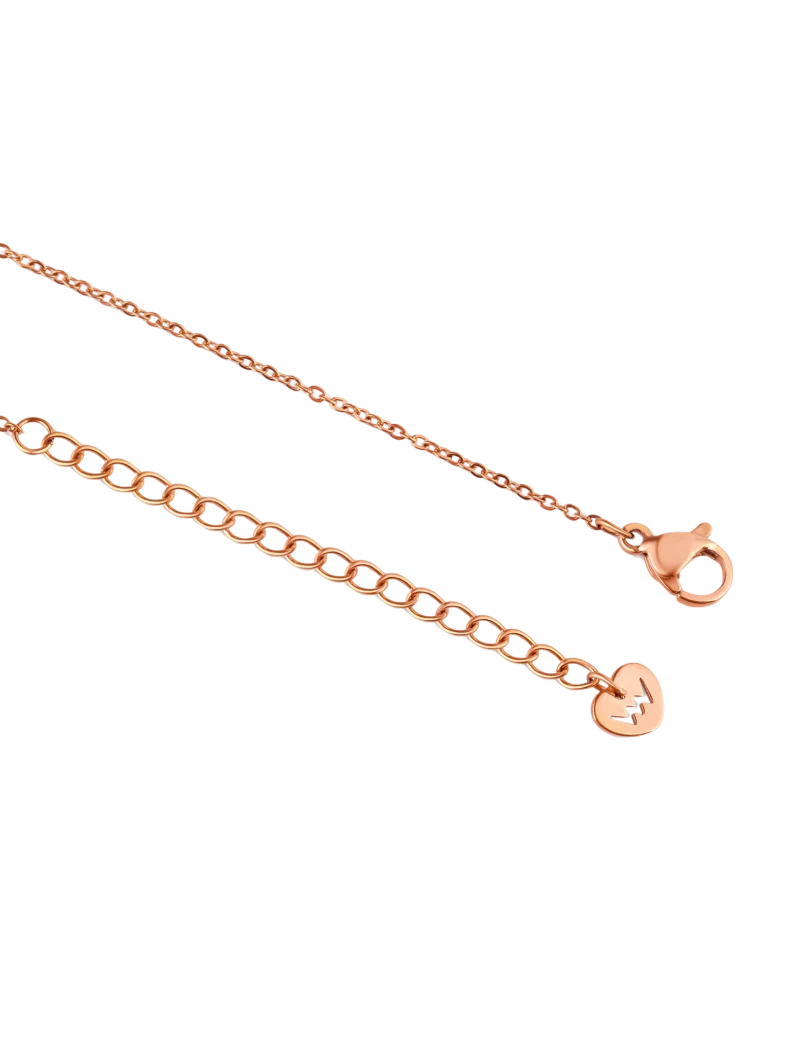 Ogrlica Fouria Rose Gold