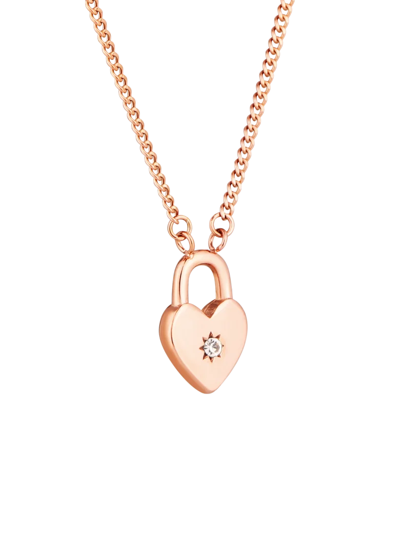 Ogrlica Zibella Rose Gold