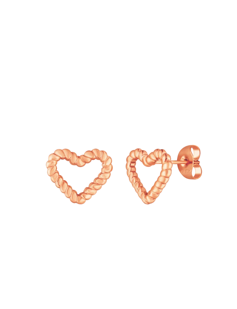 Uhani Arisca Rose Gold