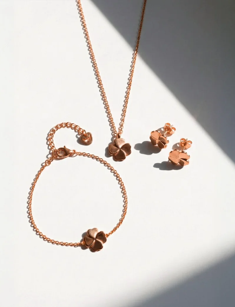 Uhani Fouria Rose Gold