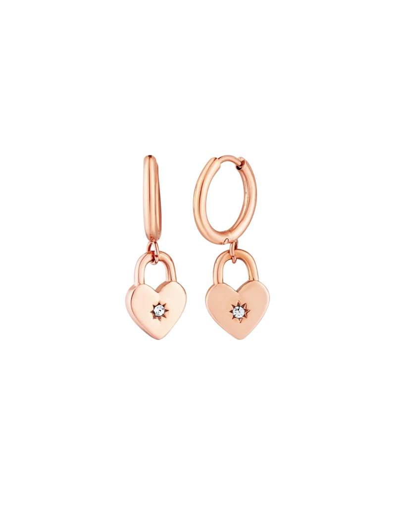Uhani Zibella Rose Gold