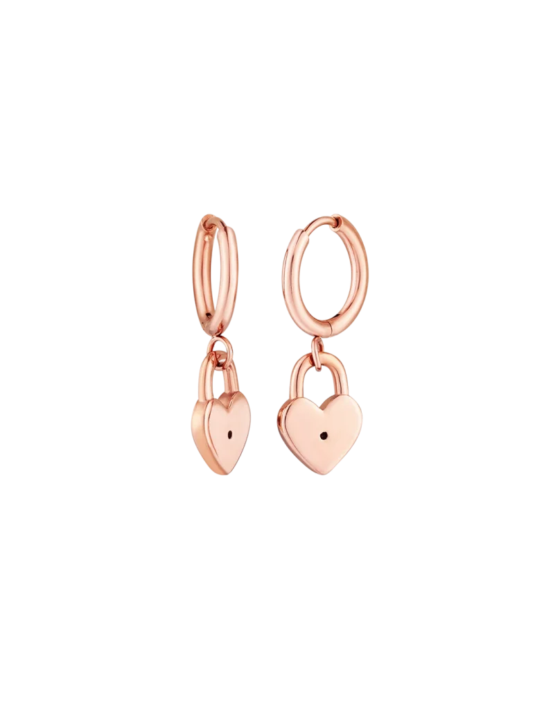 Uhani Zibella Rose Gold