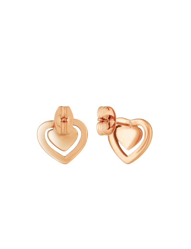 Uhani Lunira Rose Gold