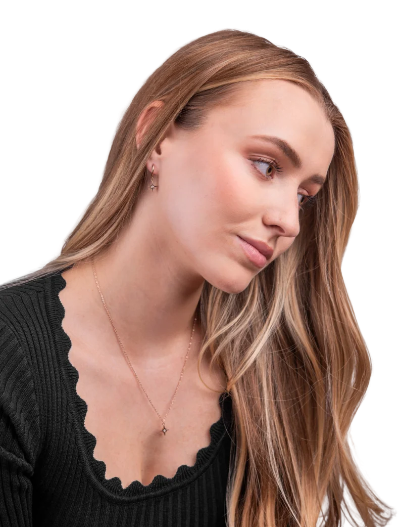 Uhani Staria Rose Gold