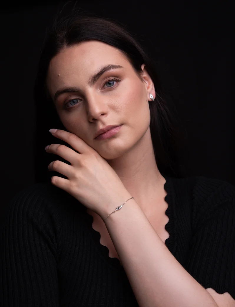 Uhani Enid Silver