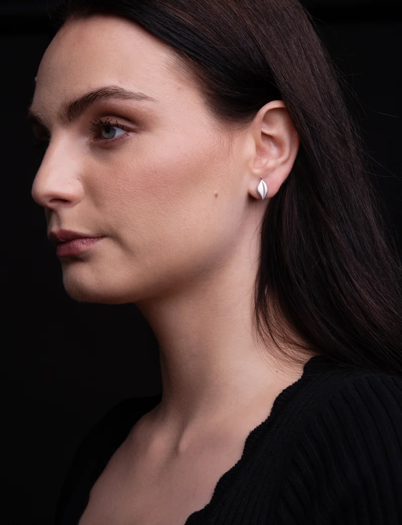 Uhani Enid Silver