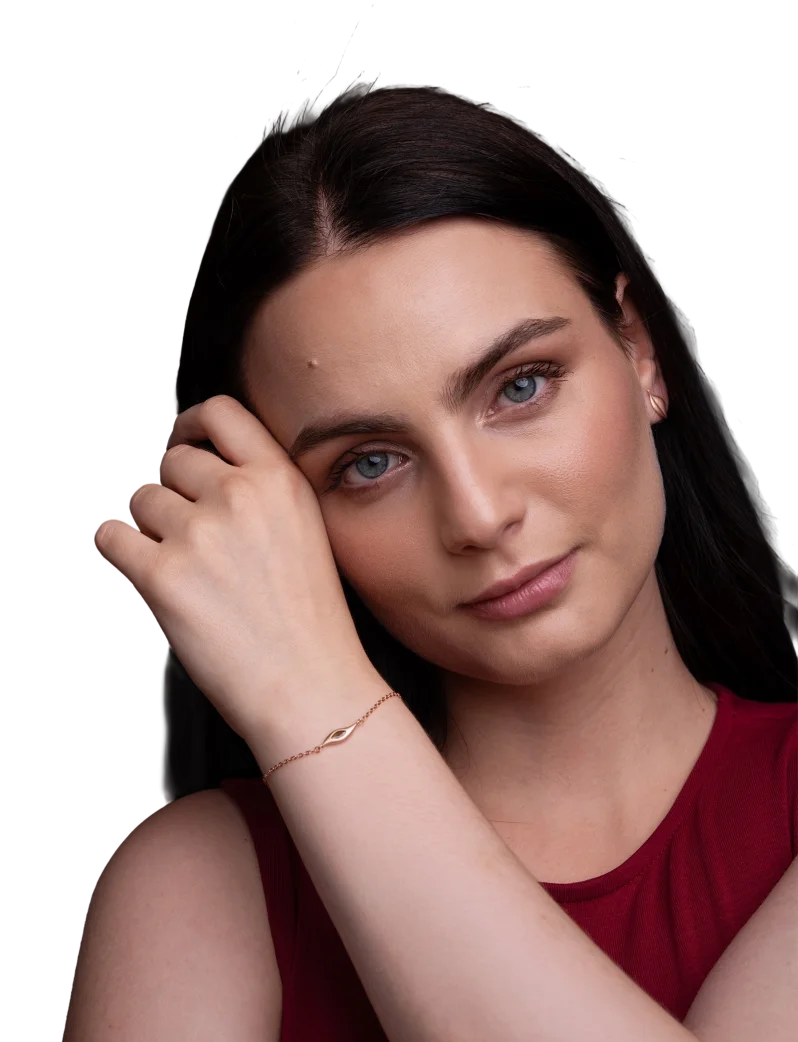 Uhani Enid Rose Gold