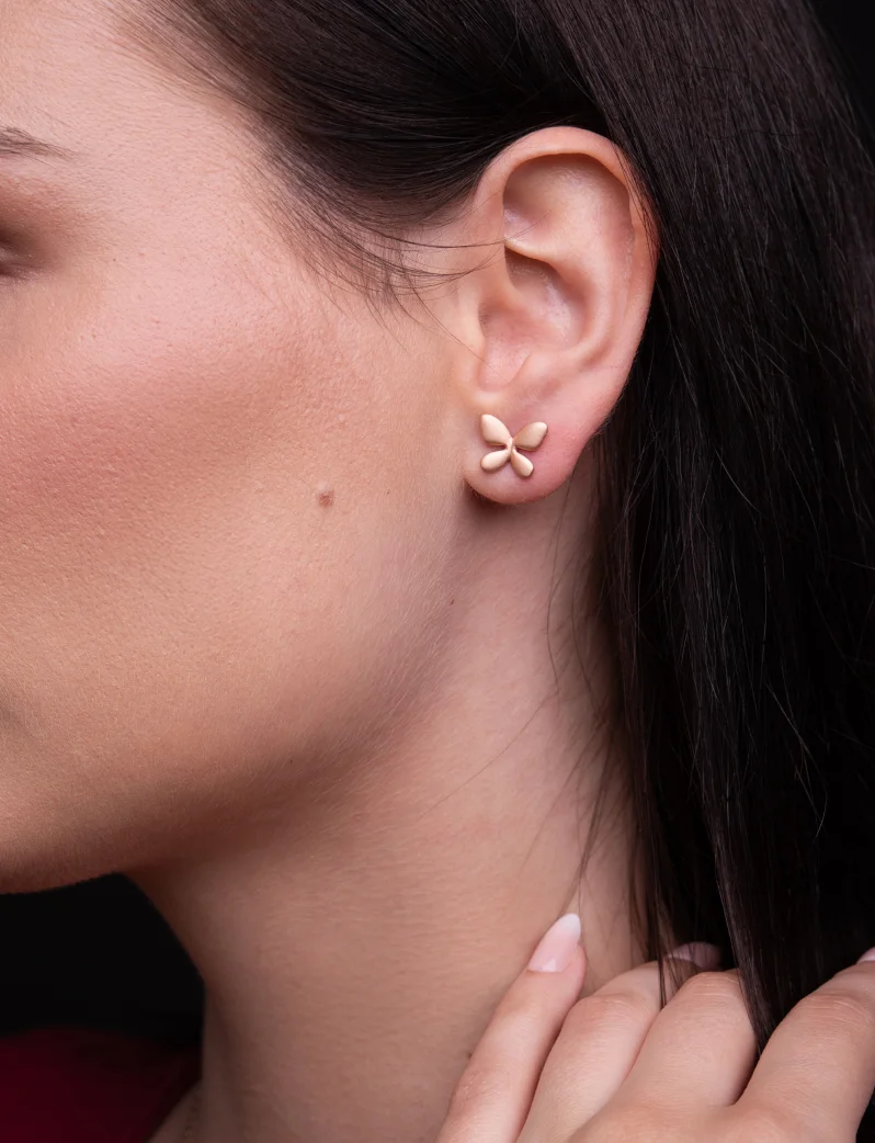 Uhani Elen Rose Gold