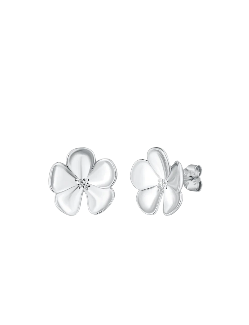 Uhani Floret Silver