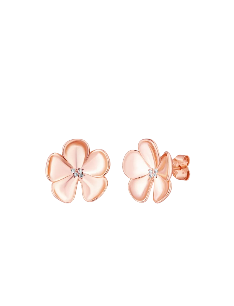 Uhani Floret Rose Gold