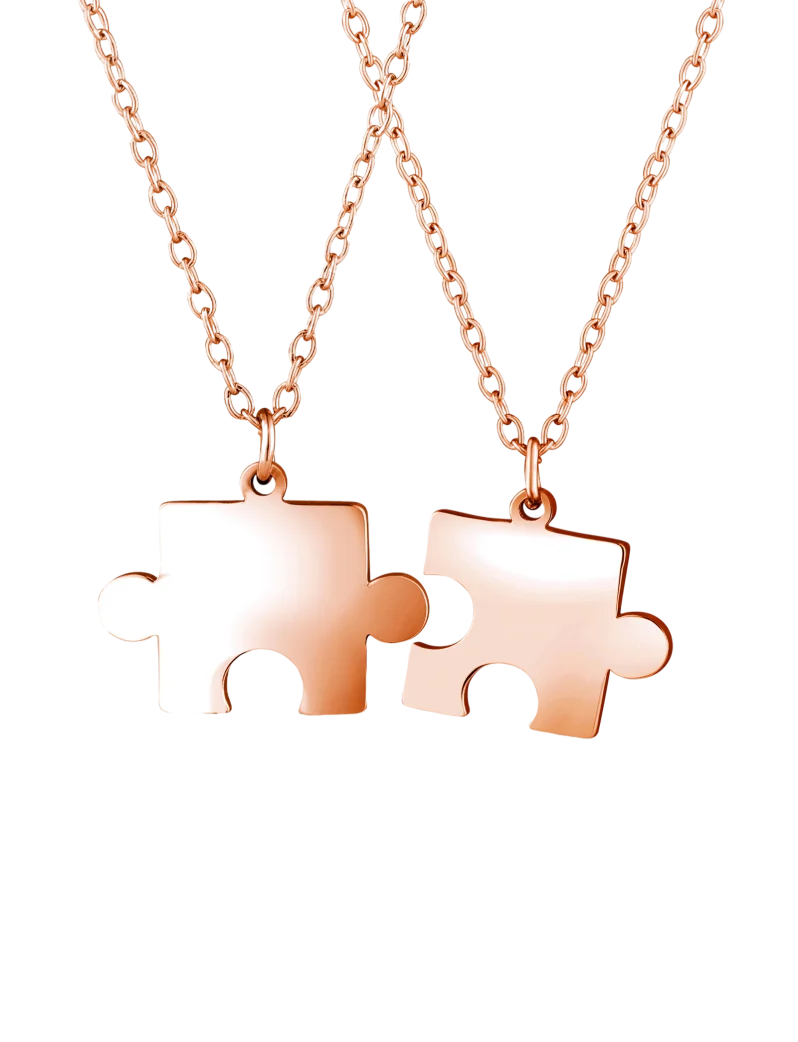 Ogrlica Puzea Rose Gold