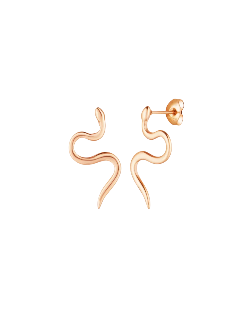 Uhani Vireya Rose Gold