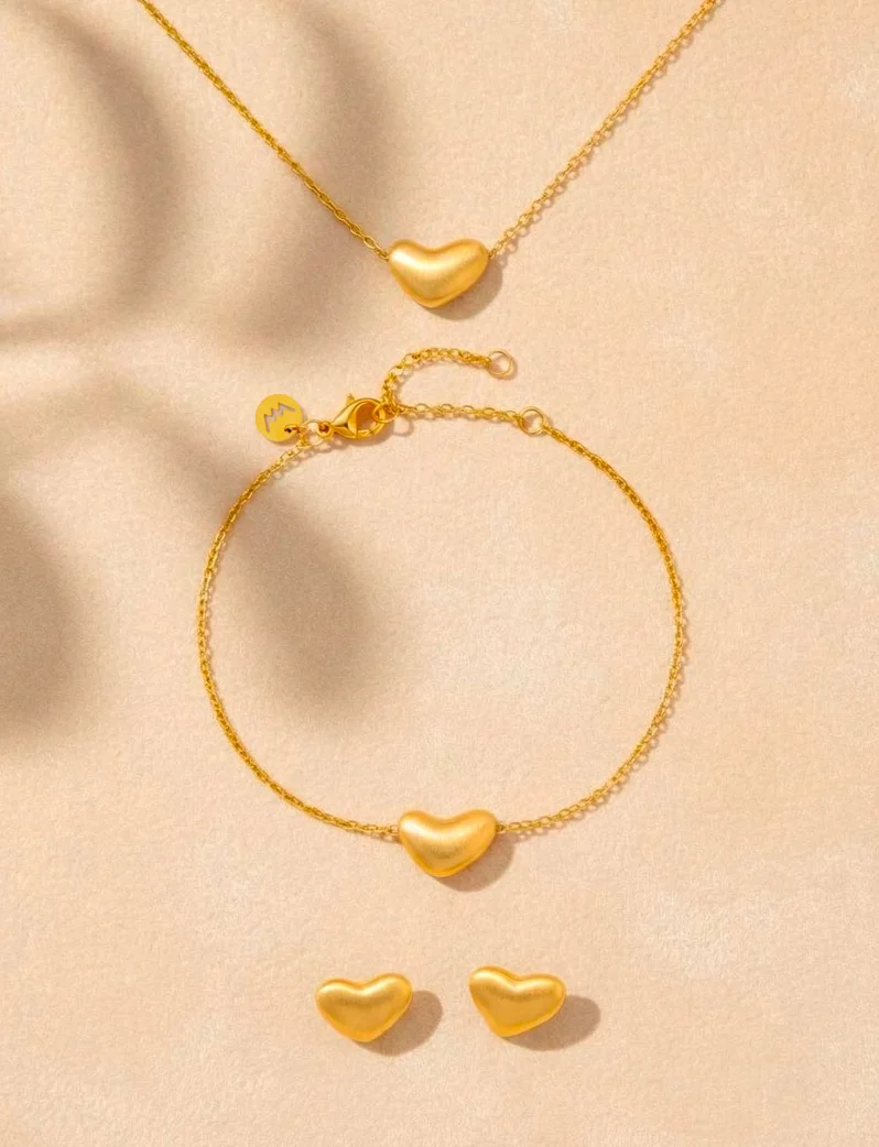 Uhani Amoria Gold