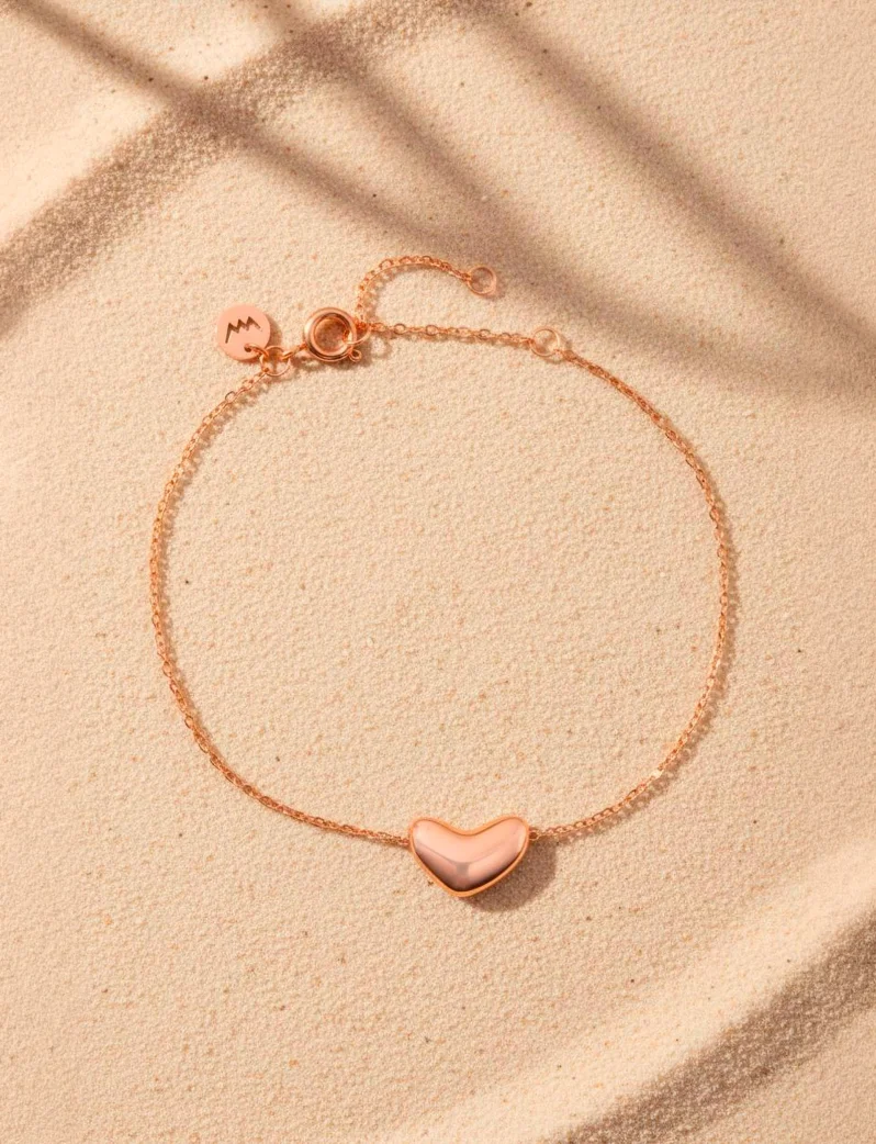 Zapestnica Amoria Rose Gold