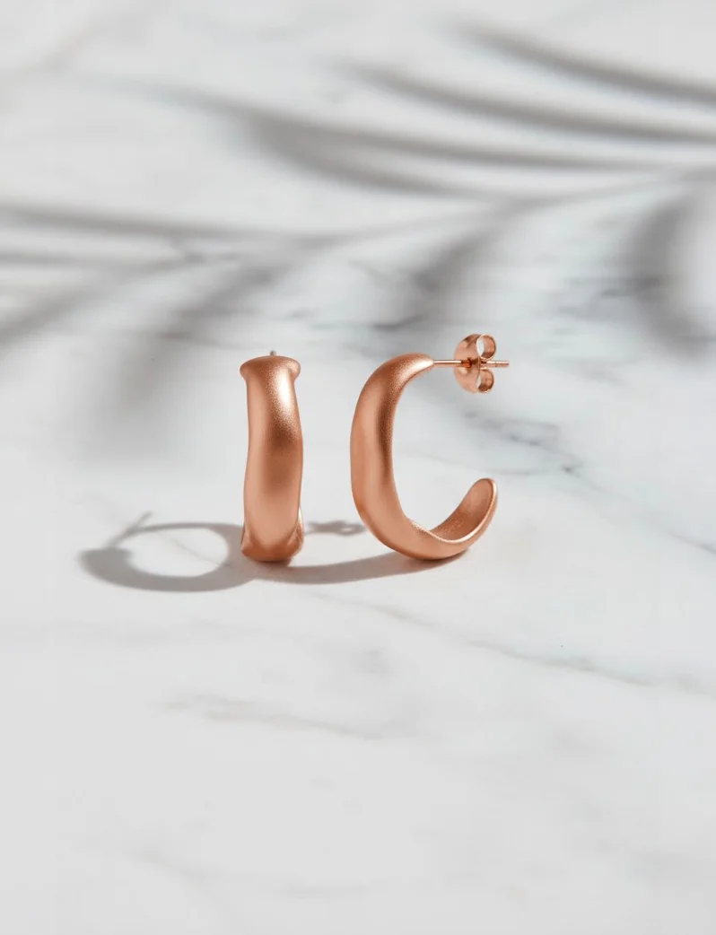 Uhani Isary Rose Gold