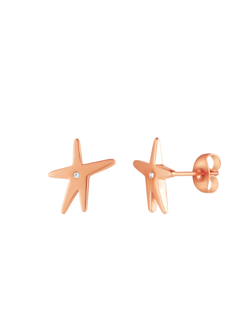 Uhani Nyxa Rose Gold