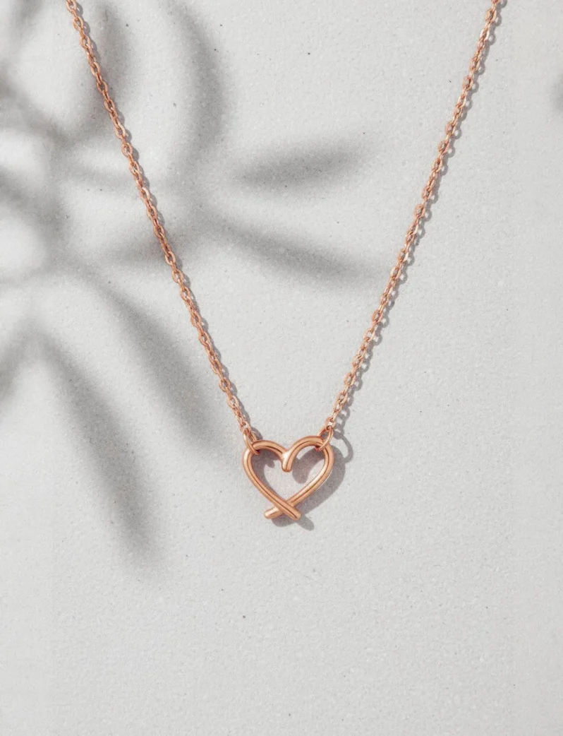 Ogrlica Emery Rose Gold