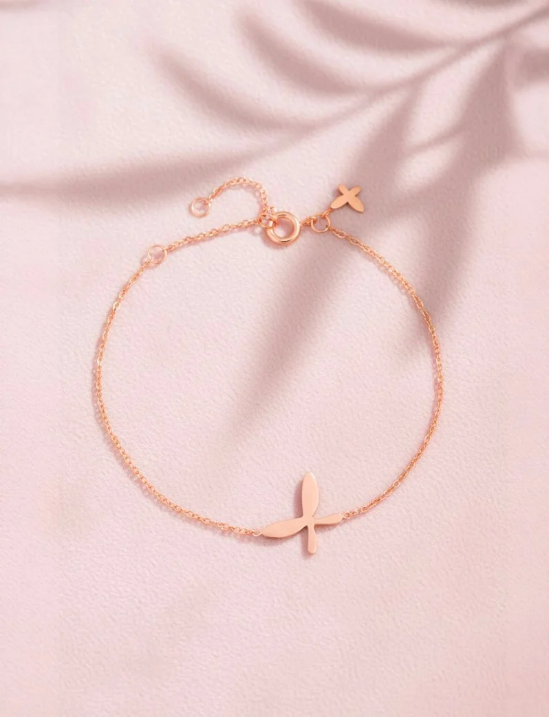 Zapestnica Elaria Rose Gold
