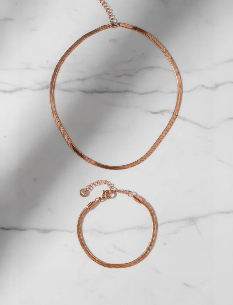 Zapestnica Evoa Rose Gold