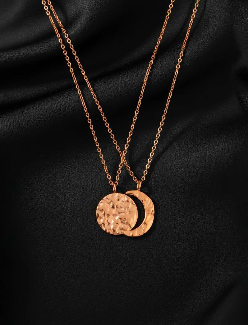 Ogrlica Lunara Rose Gold