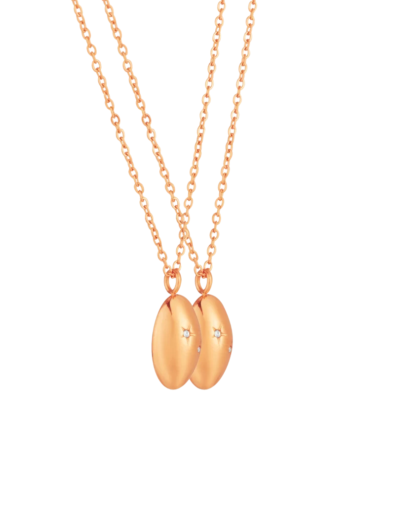 Ogrlica Auremi Rose Gold