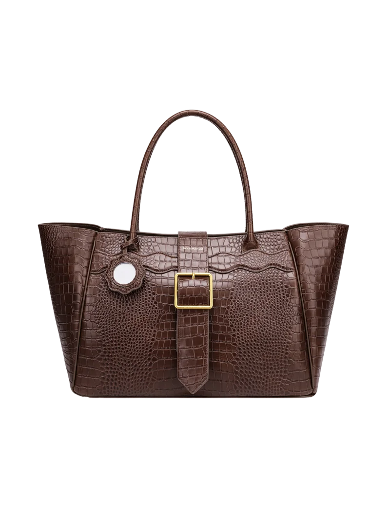 Baronne Brown Croco