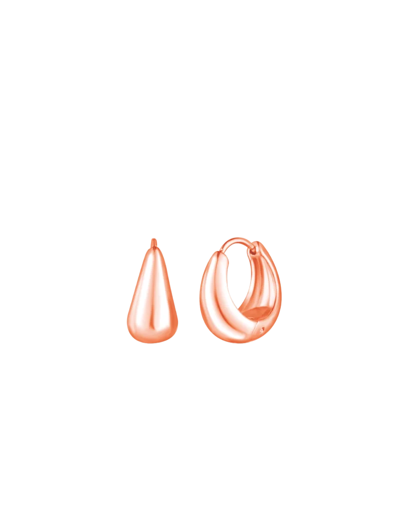 Uhani Ringela Rose Gold