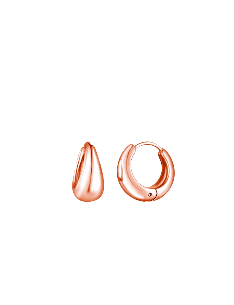 Uhani Ringela Rose Gold