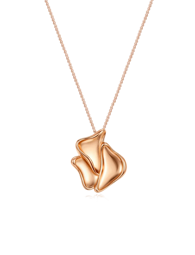 Ogrlica Calyx Rose Gold