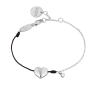 Zapestnica Shiny Heart Black