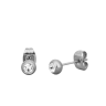 Uhani Gem Silver