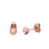 Uhani Gem Rose Gold