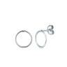 Uhani Qupia Silver